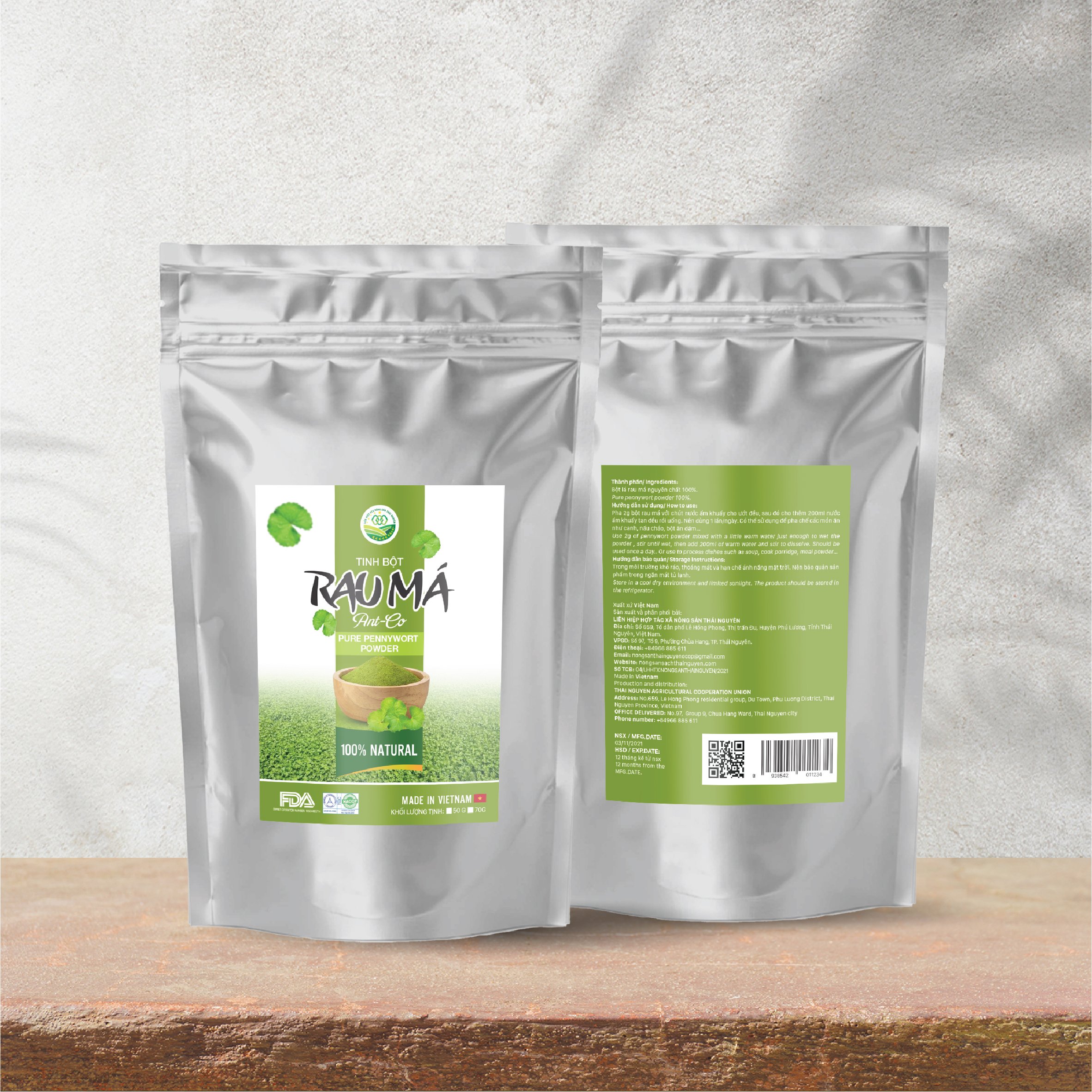 Pure Pennywort Powder