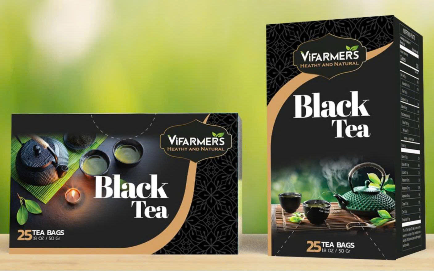Trà đen túi lọc Vifarmers